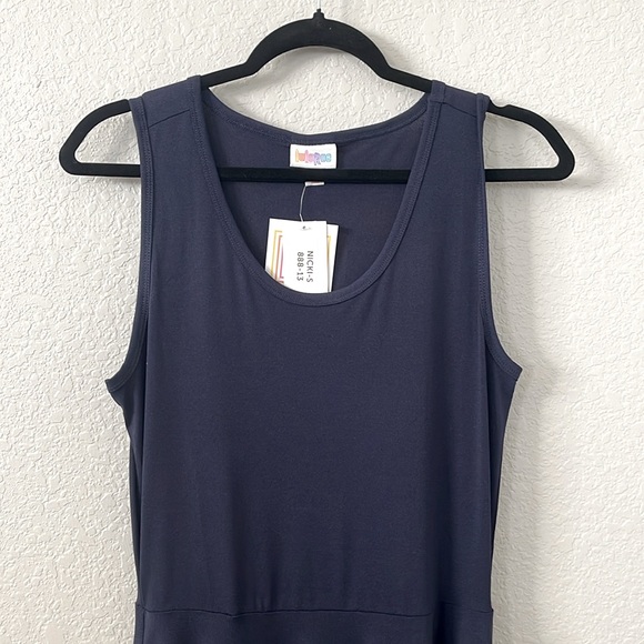 LuLaRoe dark blue Nicki dress. Size small. Brand new! Great for fall & layering - Picture 2 of 5